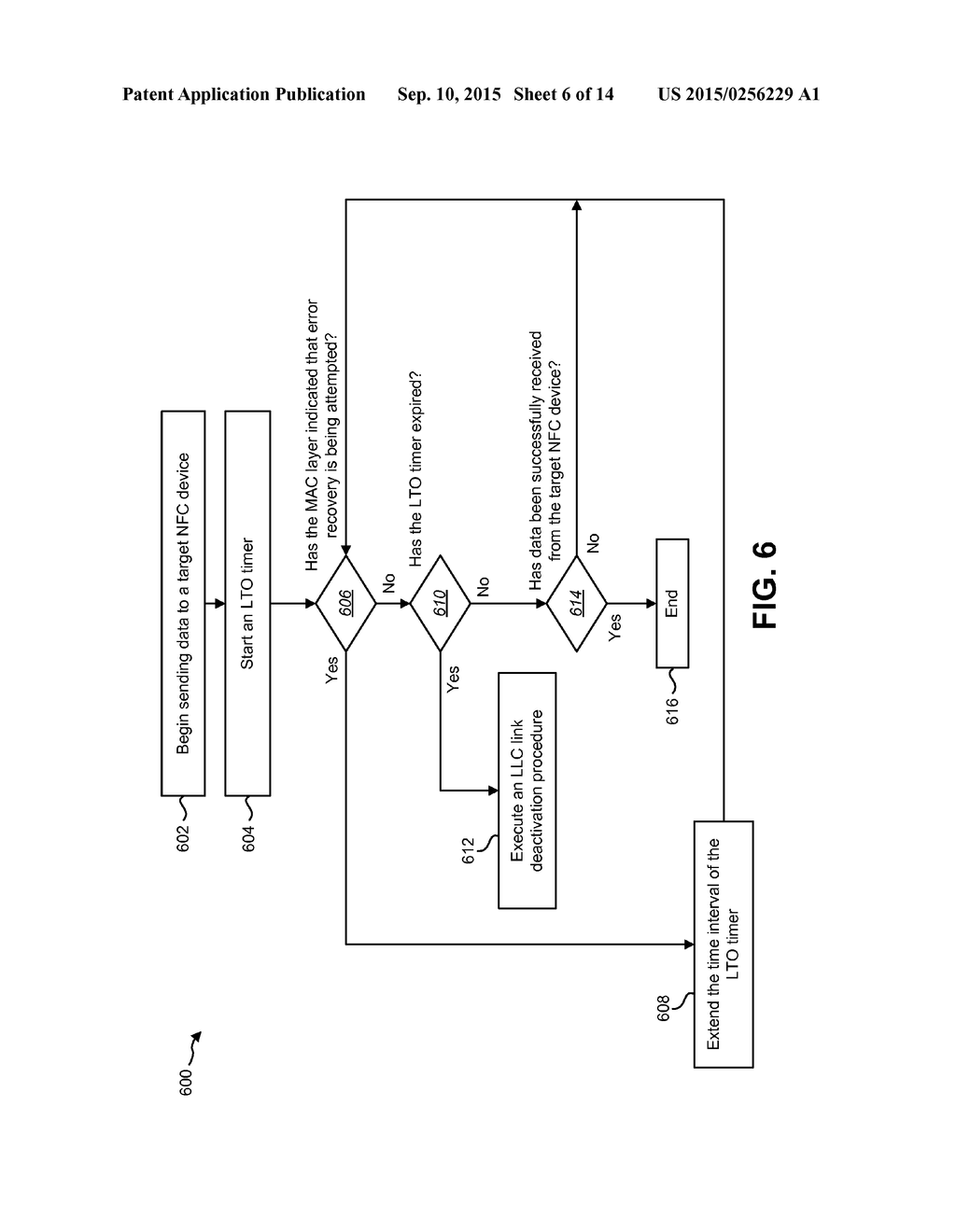 SYSTEMS AND METHODS FOR IMPROVING THE ROBUSTNESS OF AN NFC FORUM     PEER-TO-PEER LINK - diagram, schematic, and image 07