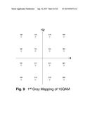 Iterative-diversity COFDM broadcasting with improved shaping gain diagram and image