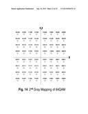 Iterative-diversity COFDM broadcasting with improved shaping gain diagram and image