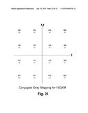 Iterative-diversity COFDM broadcasting with improved shaping gain diagram and image