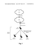 STREAMING CONTENT USING AD HOC NETWORKS OF USER DEVICES diagram and image