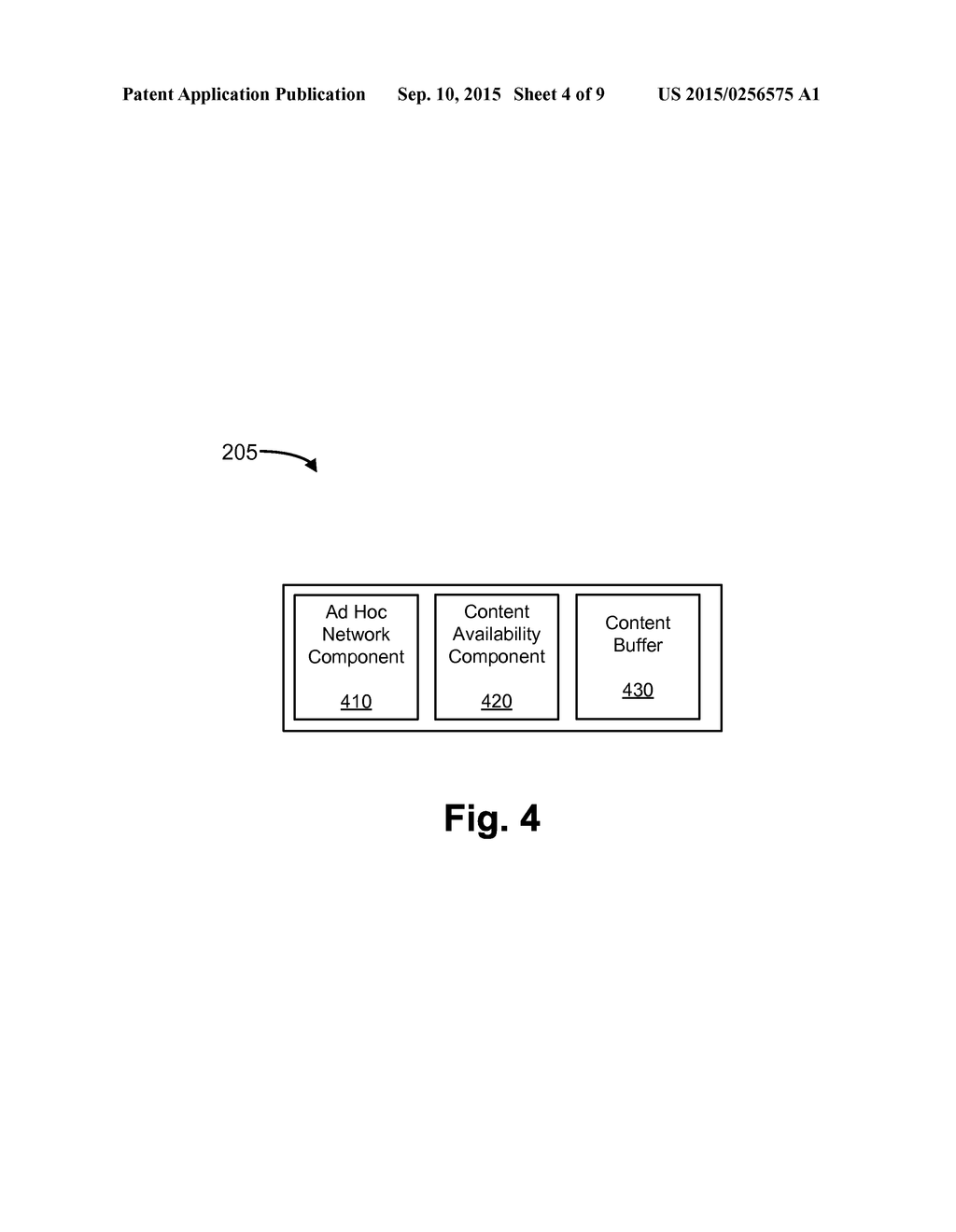 STREAMING CONTENT USING AD HOC NETWORKS OF USER DEVICES - diagram, schematic, and image 05