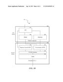 SYSTEMS AND METHODS FOR CONTROLLING A DEVICE VIA GESTURES RECEIVED BY A     REMOTE DEVICE diagram and image