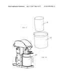 REFILLABLE BEVERAGE BREWER SYSTEM diagram and image