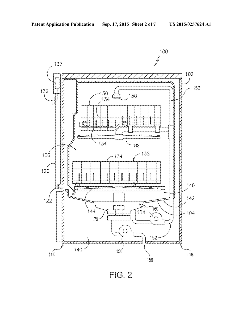 DISHWASHER APPLIANCE AND A METHOD FOR OPERATING THE SAME - diagram, schematic, and image 03