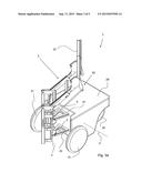 UPRIGHT WHEELCHAIR WITH A CHASSIS, AND A SEAT ARRANGED PIVOTABLY ON THE     CHASSIS diagram and image