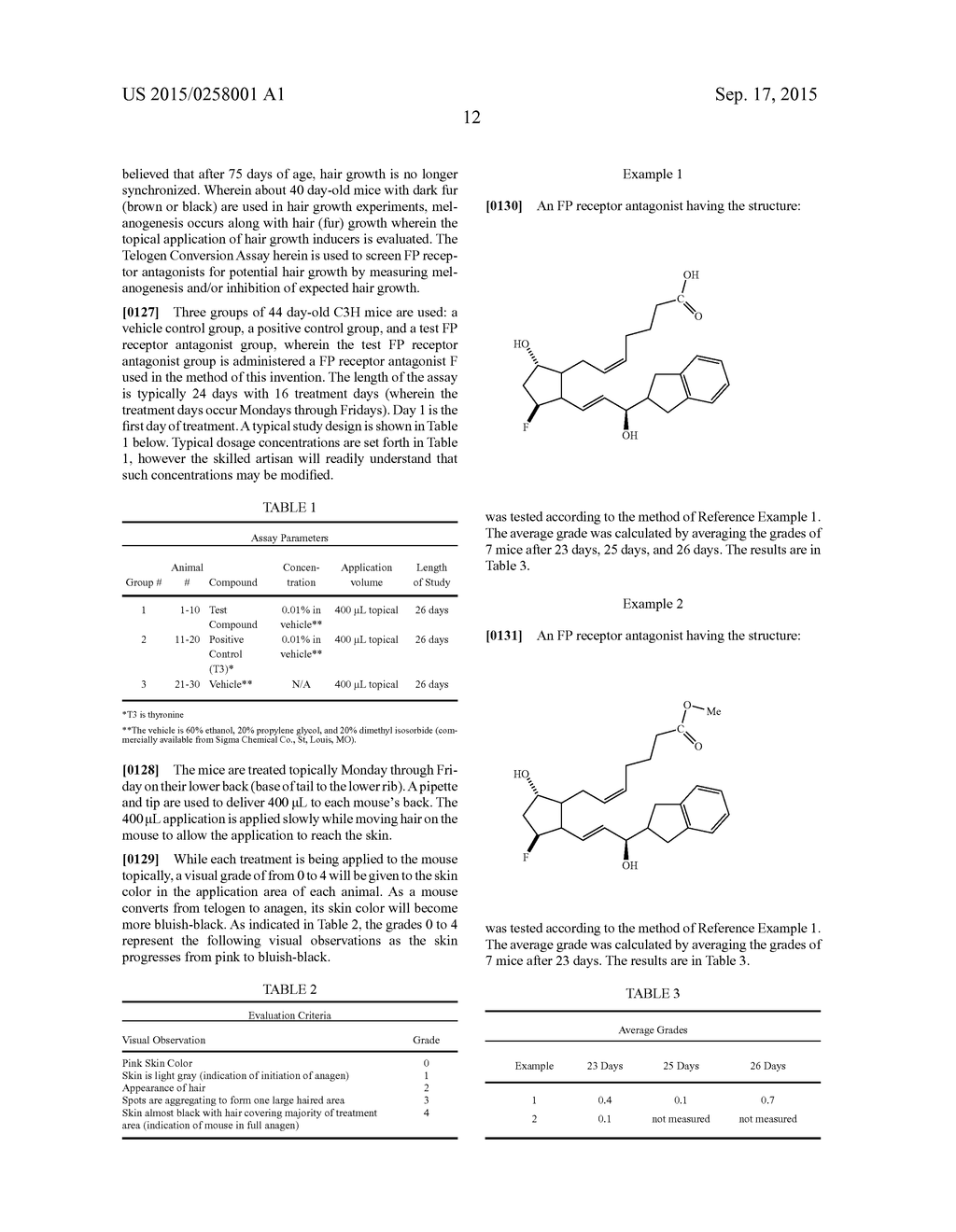 COMPOSITIONS AND METHODS FOR INHIBITING HAIR GROWTH - diagram, schematic, and image 14