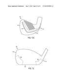 IRON TYPE GOLF CLUB HEAD diagram and image