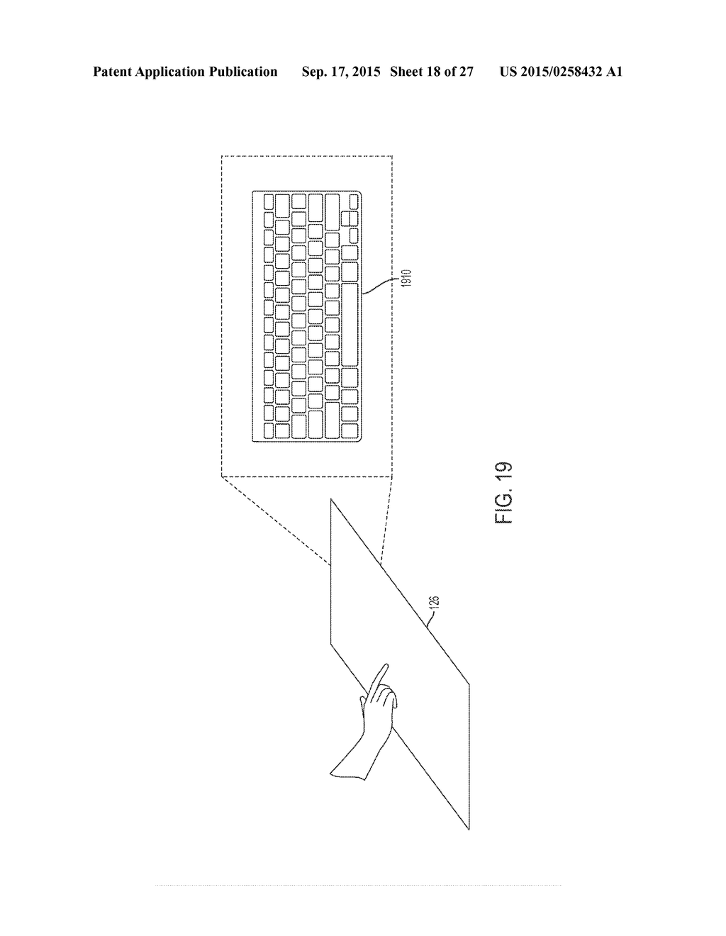 GAMING DEVICE WITH VOLUMETRIC SENSING - diagram, schematic, and image 19