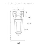 FILTER ELEMENT AND FILTER BOWL FOR COMPRESSED AIR FILTER diagram and image