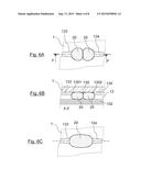 MICROFLUIDIC CIRCUIT ALLOWING DROPS OF SEVERAL FLUIDS TO BE BROUGHT INTO     CONTACT, AND CORRESPONDING MICROFLUIDIC METHOD diagram and image