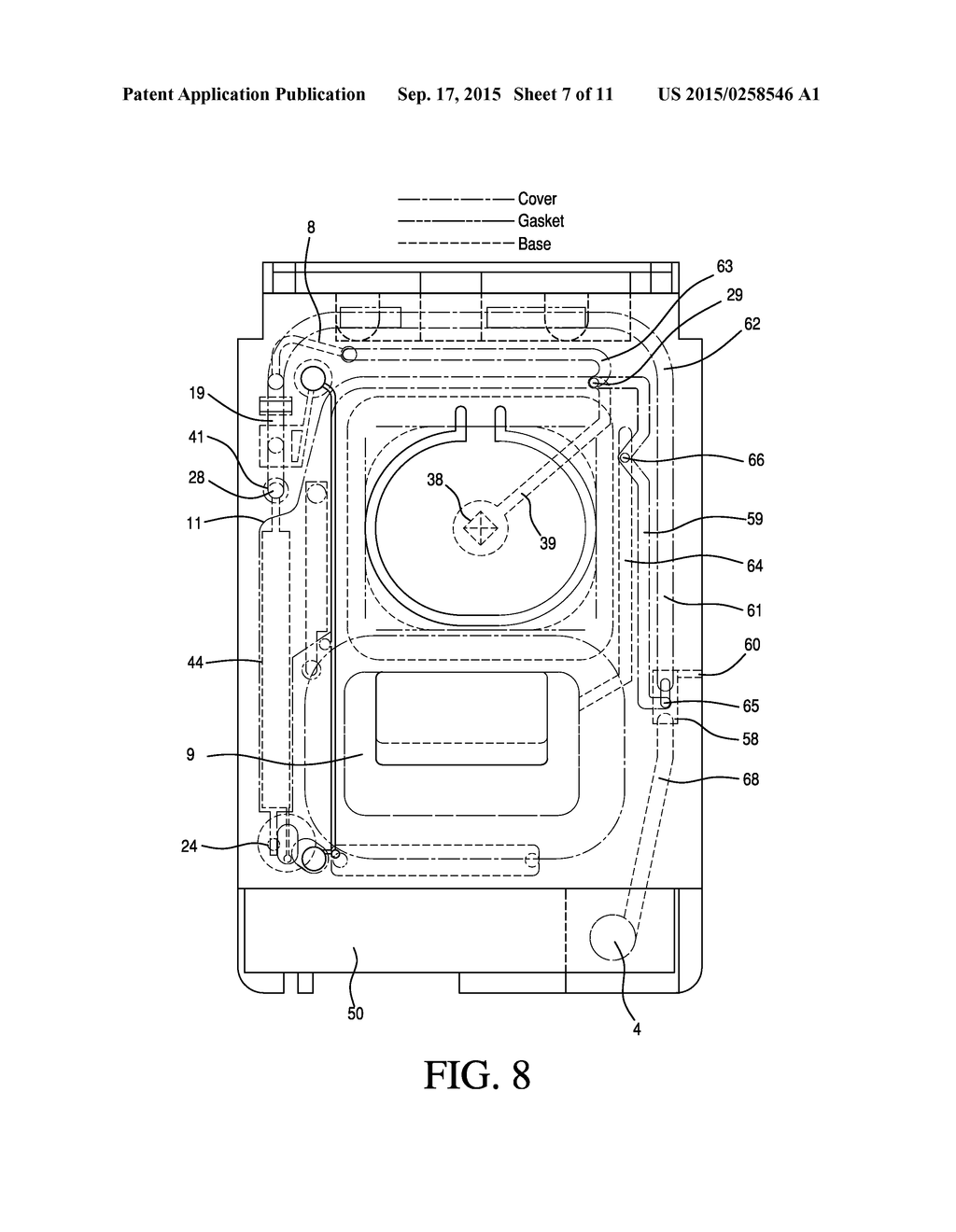 Sample Metering Device and Assay Device with Integrated Sample Dilution - diagram, schematic, and image 08