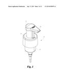 FOAM DISPENSER WITH REVERSIBLE VALVE diagram and image