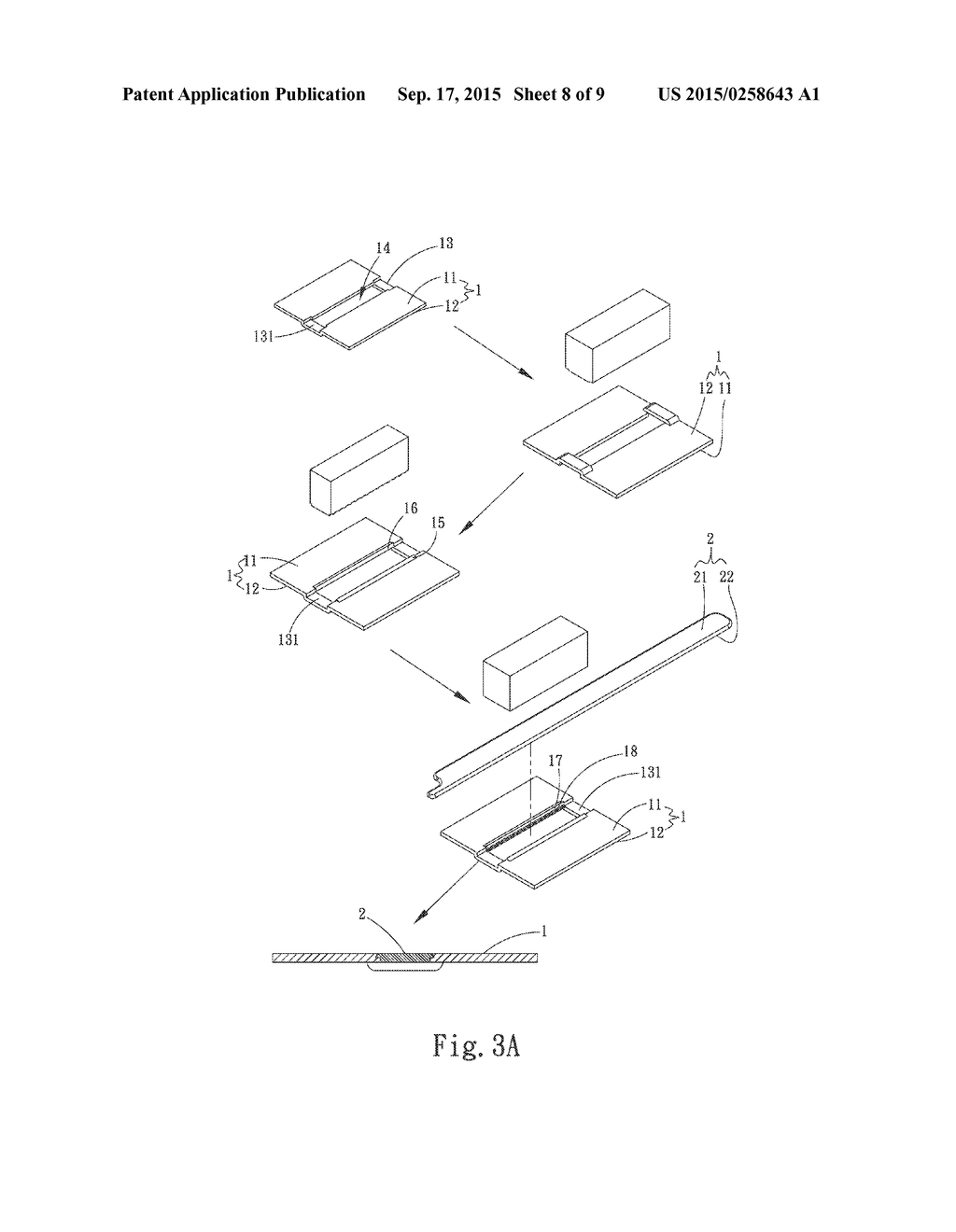 METHOD OF MANUFACTURING THERMAL MODULE WITH ENHANCED ASSEMBLING STRUCTURE - diagram, schematic, and image 09