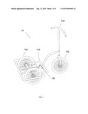 Pedaling scooter device diagram and image