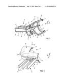 AIRCRAFT ASSEMBLY COMPRISING A MOUNTING STRUT BUILT INTO THE NACELLE AND     ARRANGED AT THE REAR SECTION OF THE FUSELAGE diagram and image