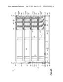 Container Having Door Assembly and Multiple Layers of Tracks diagram and image