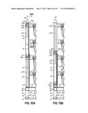 Container Having Door Assembly and Multiple Layers of Tracks diagram and image