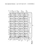 Container Having Door Assembly and Multiple Layers of Tracks diagram and image