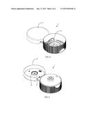 DOSING CAP FOR A FLEXIBLE BOTTLE PACKAGE, AND A FLEXIBLE BOTTLE PACKAGE     PROVIDED WITH A DOSING CAP diagram and image