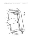 System and Method for Applying Aroma Releasing Material to Peel-Away     Packaging diagram and image