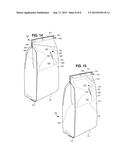 FLEXIBLE PACKAGES INCORPORATING A TWISTABLE POLYMER RECLOSE MATERIAL diagram and image