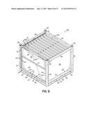 Method of Unloading Container Having Door Assembly and Multiple Layers of     Dunnage diagram and image