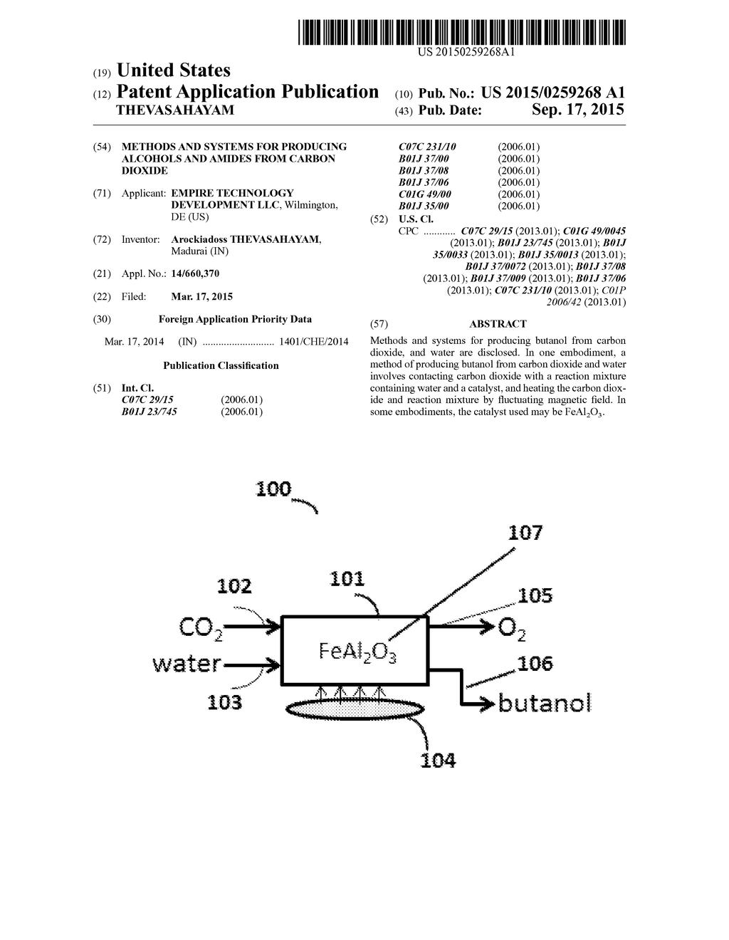 METHODS AND SYSTEMS FOR PRODUCING ALCOHOLS AND AMIDES FROM CARBON DIOXIDE - diagram, schematic, and image 01