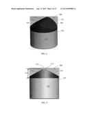 CUTTING ELEMENTS HAVING NON-PLANAR SURFACES AND DOWNHOLE CUTTING TOOLS     USING SUCH CUTTING ELEMENTS diagram and image