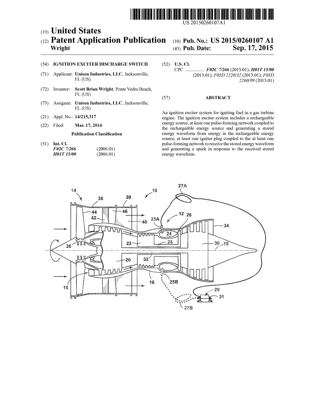 IGNITION EXCITER DISCHARGE SWITCH - diagram, schematic, and image 01