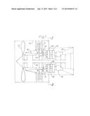 Aircraft Turbofan Engine with Multiple High-Pressure Core Modules Not     Concentric with the Engine Centerline diagram and image