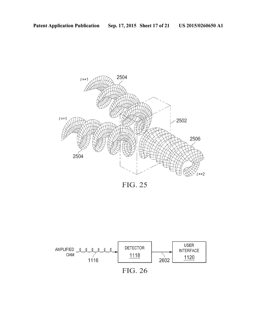 SYSTEM AND METHOD FOR MAKING CONCENTRATION MEASUREMENTS WITHIN A SAMPLE     MATERIAL USING ORBITAL ANGULAR MOMENTUM - diagram, schematic, and image 18