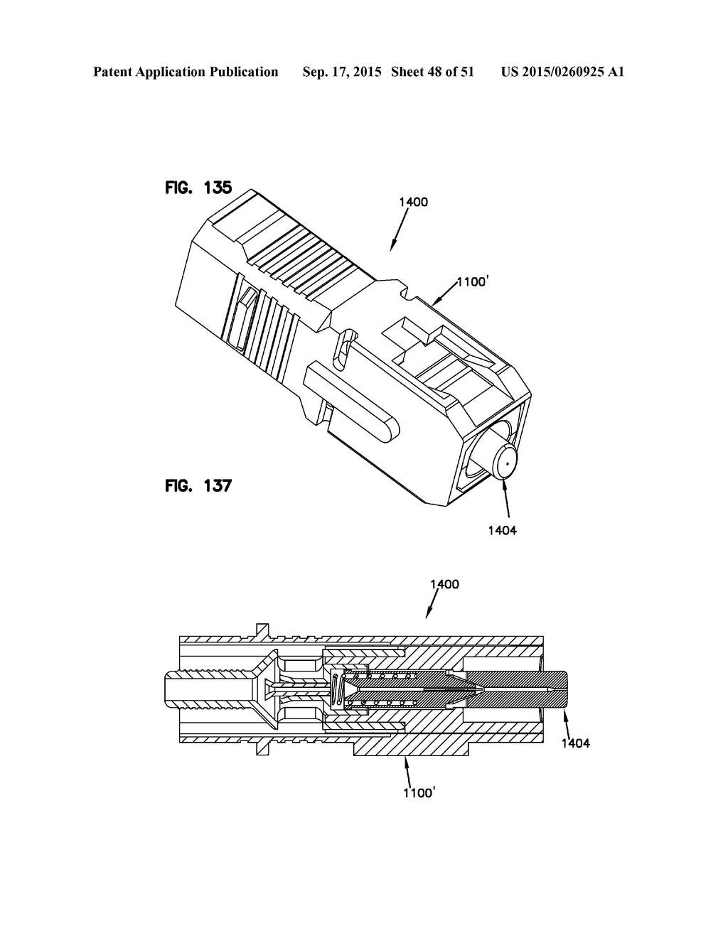 OPTICAL FIBER ALIGNMENT DEVICE AND METHOD - diagram, schematic, and image 49