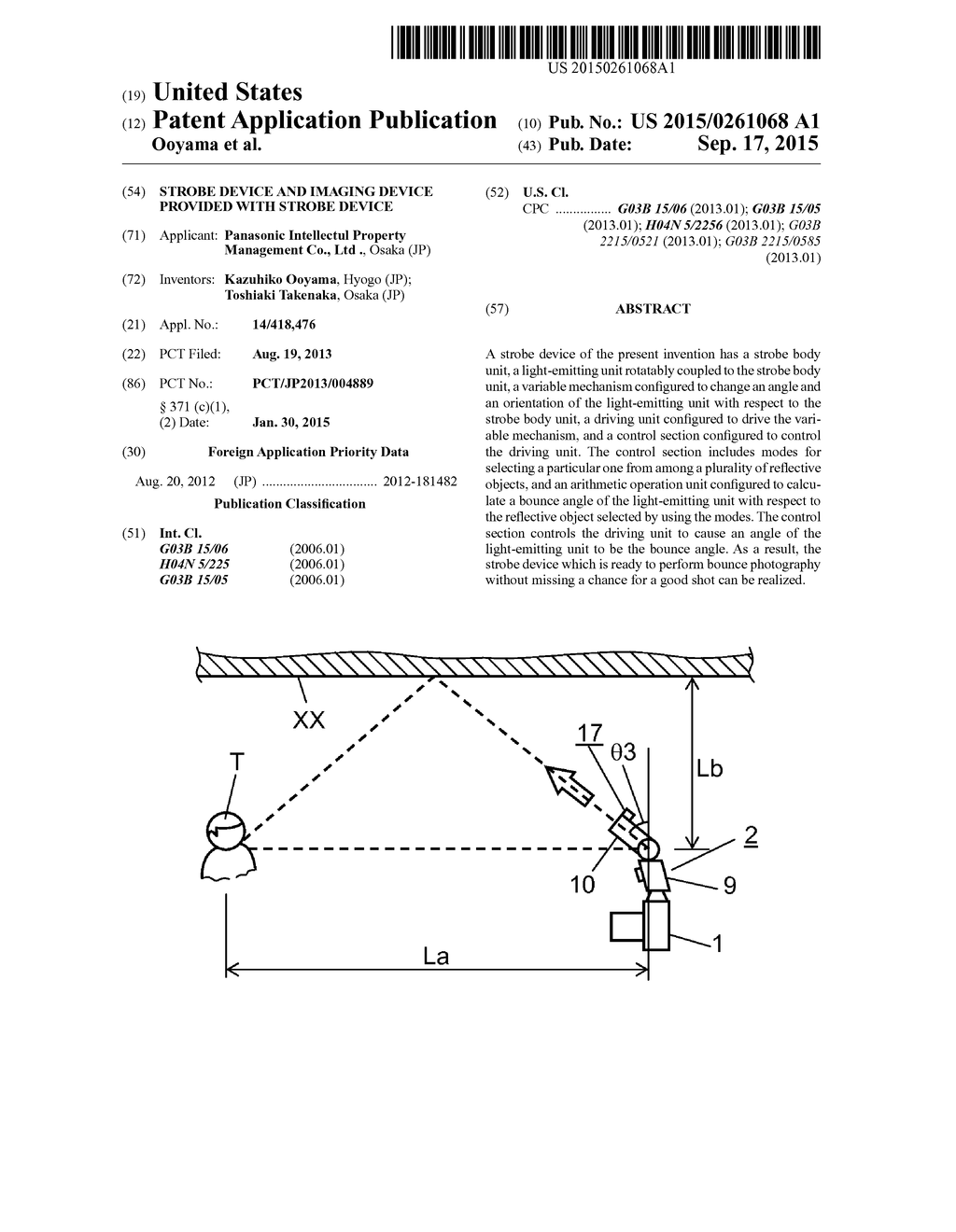 STROBE DEVICE AND IMAGING DEVICE PROVIDED WITH STROBE DEVICE - diagram, schematic, and image 01