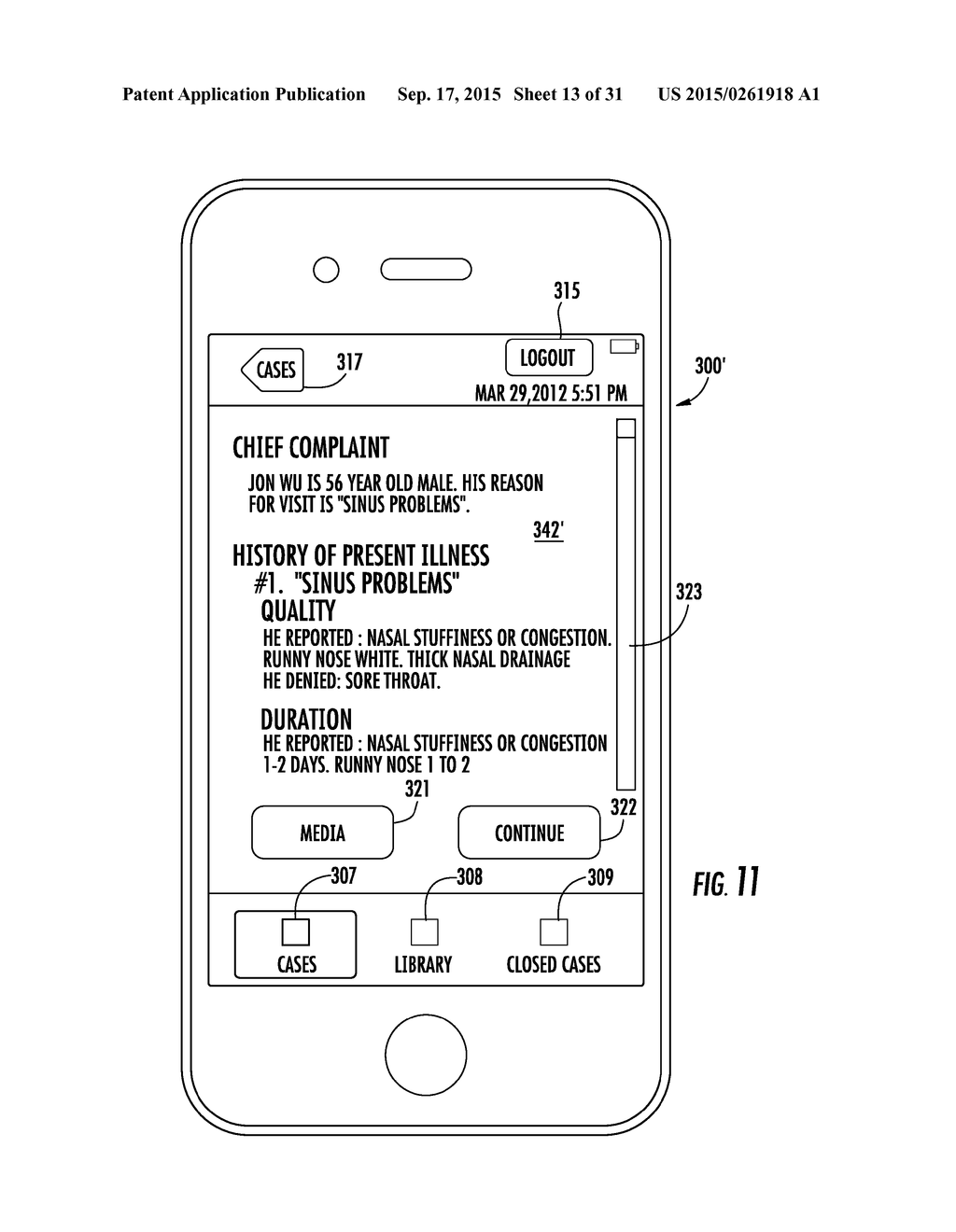 SYSTEM AND METHOD FOR MEDICAL SERVICES THROUGH MOBILE AND WIRELESS DEVICES - diagram, schematic, and image 14