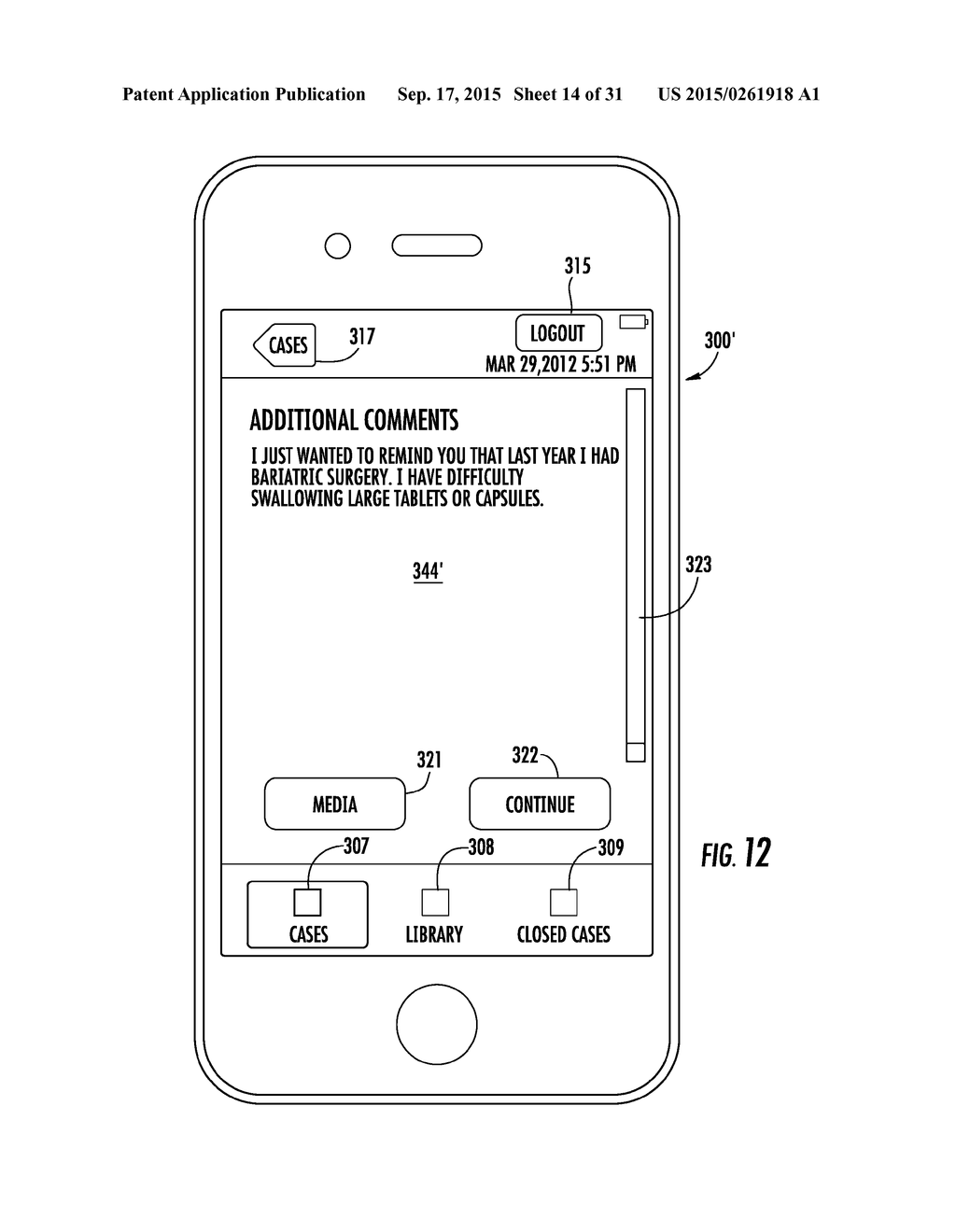 SYSTEM AND METHOD FOR MEDICAL SERVICES THROUGH MOBILE AND WIRELESS DEVICES - diagram, schematic, and image 15