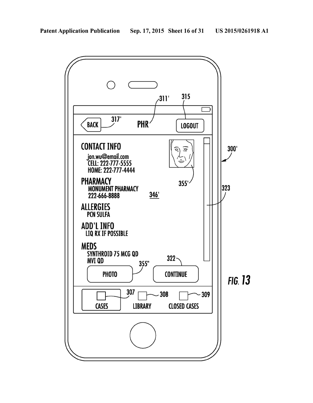 SYSTEM AND METHOD FOR MEDICAL SERVICES THROUGH MOBILE AND WIRELESS DEVICES - diagram, schematic, and image 17