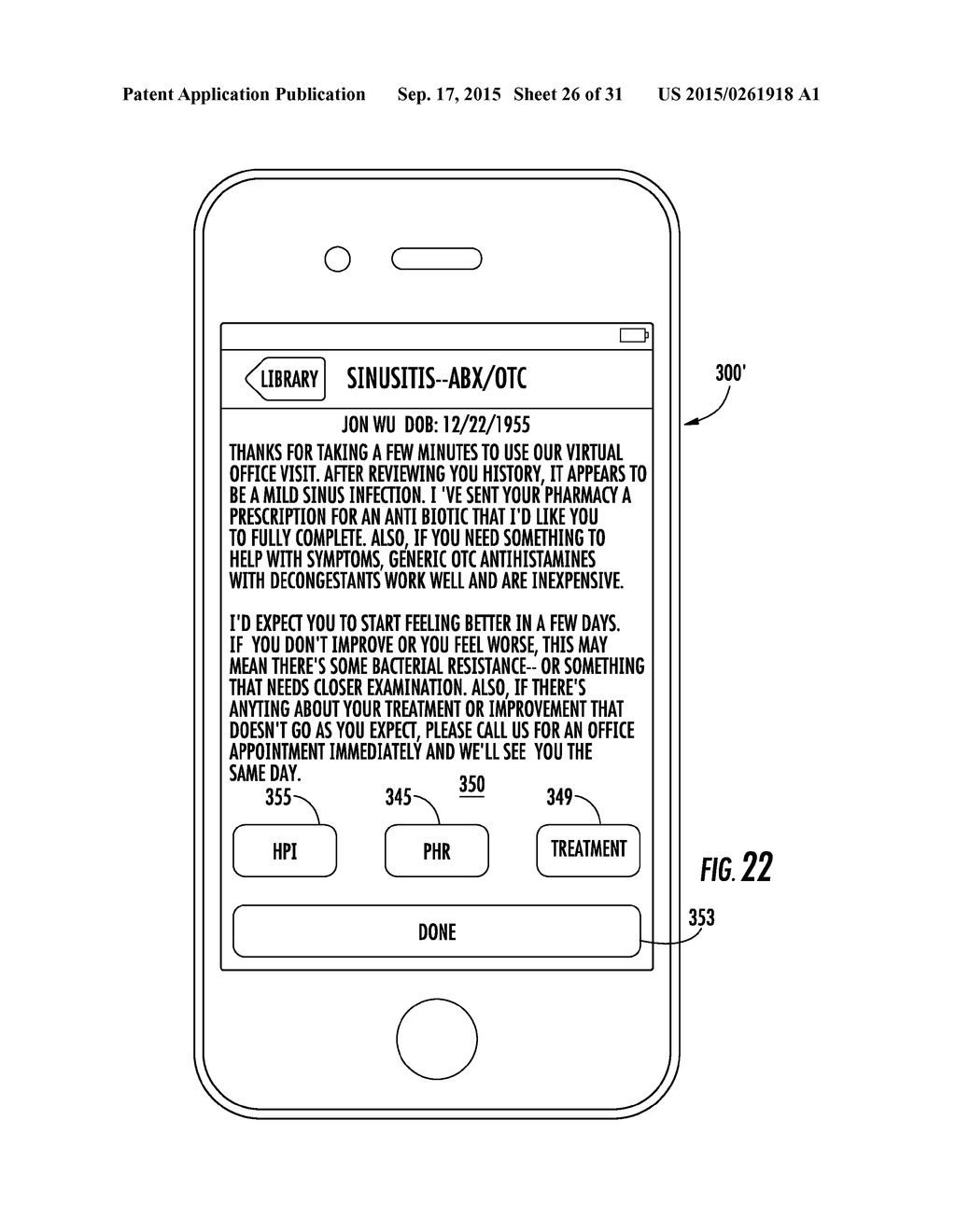 SYSTEM AND METHOD FOR MEDICAL SERVICES THROUGH MOBILE AND WIRELESS DEVICES - diagram, schematic, and image 27