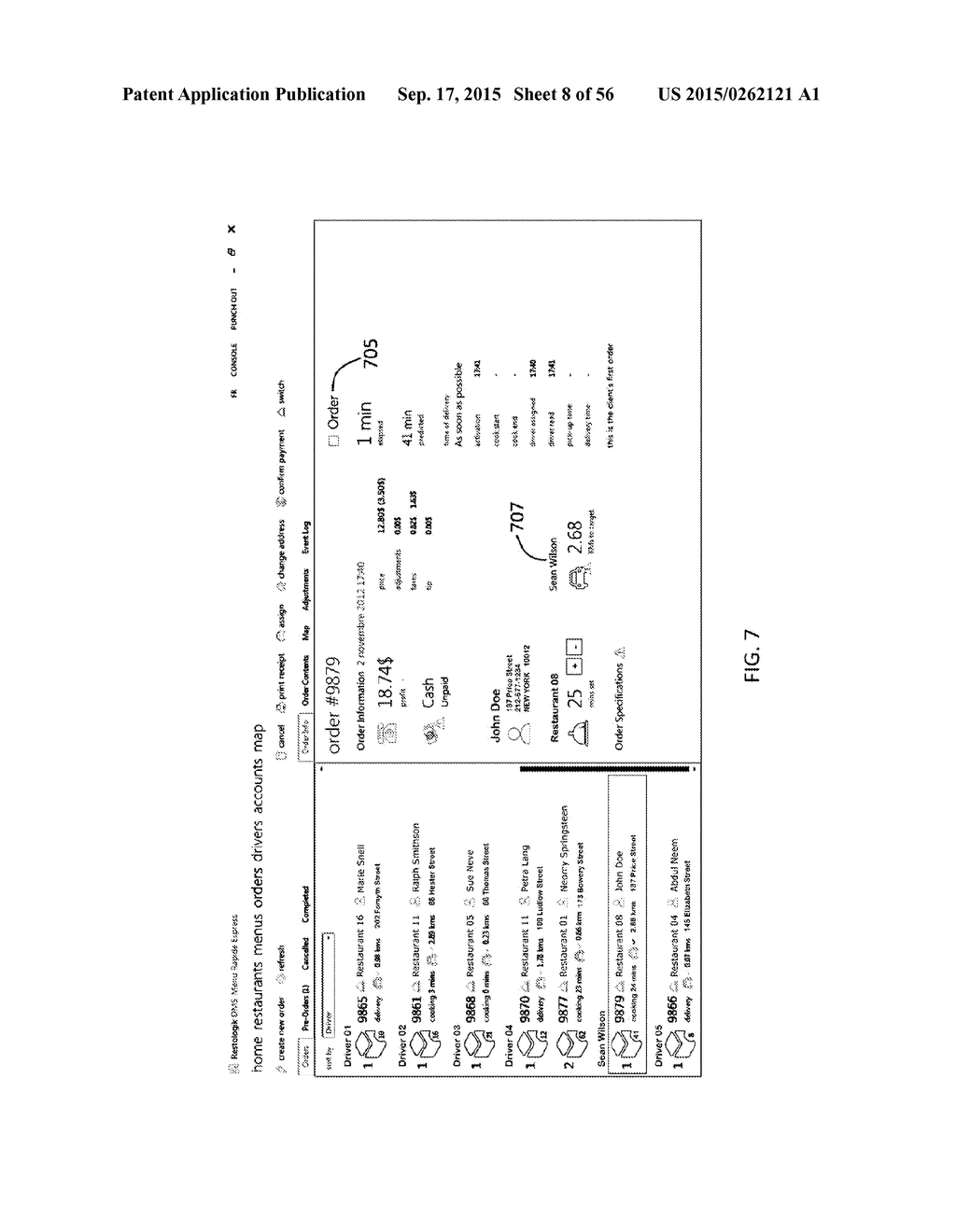 ORDER DELIVERY SYSTEM AND METHOD - diagram, schematic, and image 09