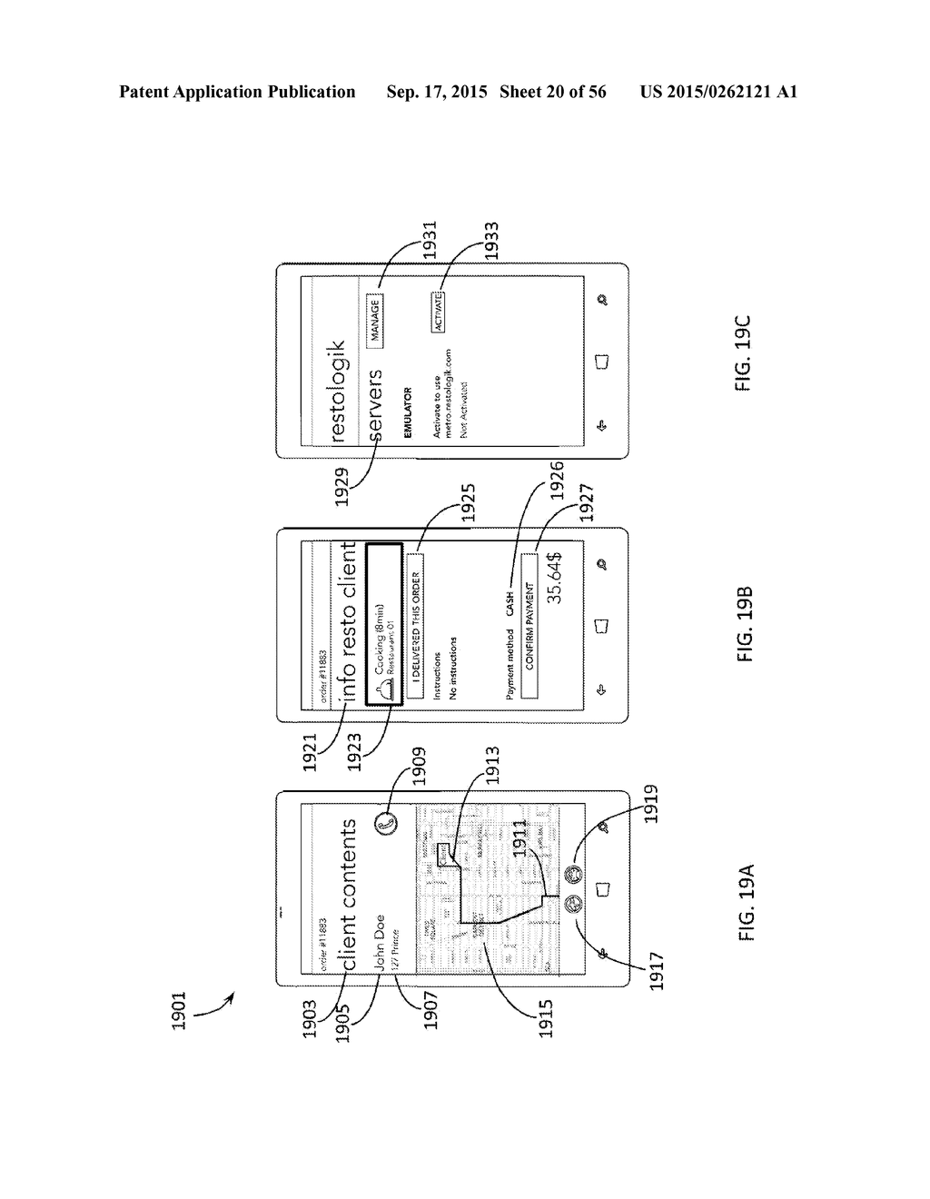 ORDER DELIVERY SYSTEM AND METHOD - diagram, schematic, and image 21