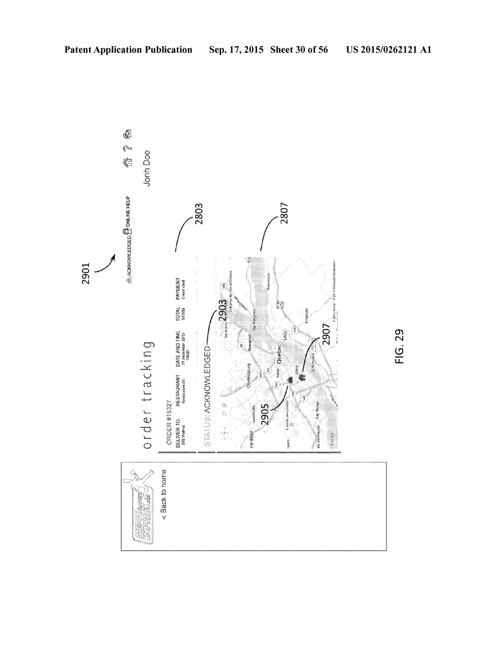 ORDER DELIVERY SYSTEM AND METHOD - diagram, schematic, and image 31