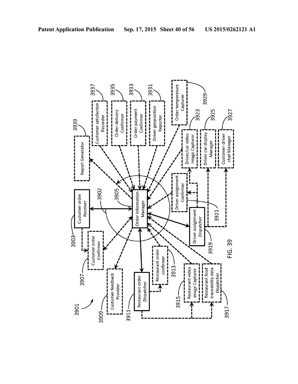 ORDER DELIVERY SYSTEM AND METHOD - diagram, schematic, and image 41