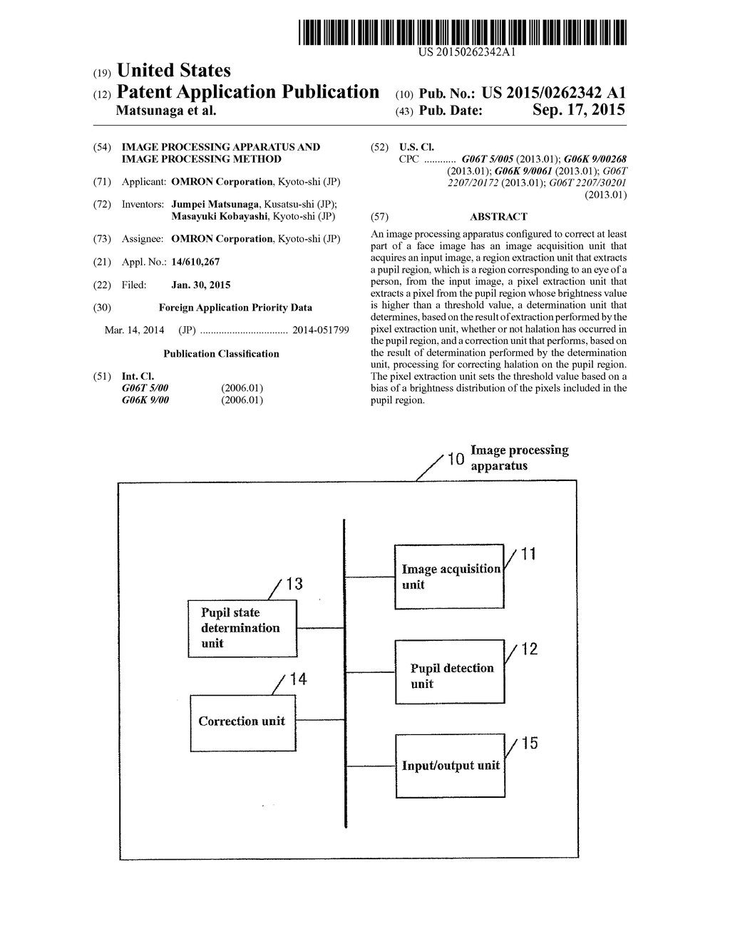 IMAGE PROCESSING APPARATUS AND IMAGE PROCESSING METHOD - diagram, schematic, and image 01