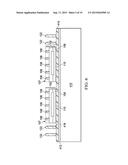 PACKAGES WITH THROUGH-VIAS HAVING TAPERED ENDS diagram and image