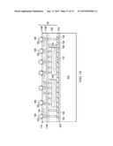 PACKAGES WITH THROUGH-VIAS HAVING TAPERED ENDS diagram and image