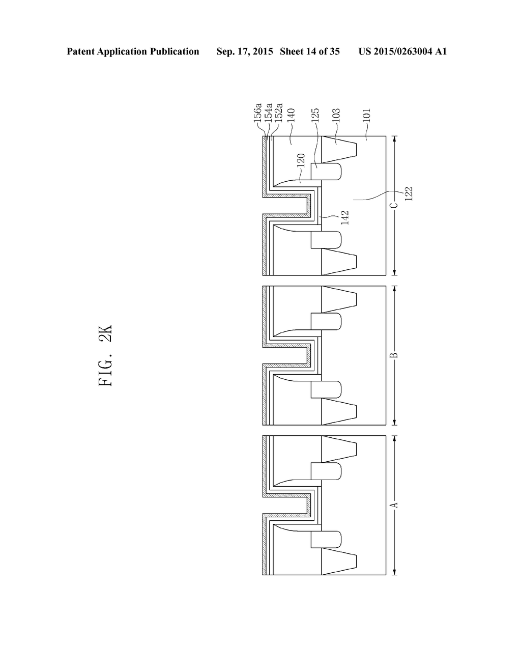 SEMICONDUCTOR DEVICE HAVING MID-GAP WORK FUNCTION METAL GATE ELECTRODE - diagram, schematic, and image 15