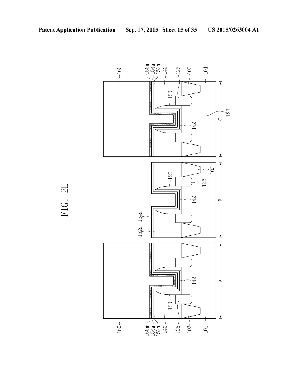 SEMICONDUCTOR DEVICE HAVING MID-GAP WORK FUNCTION METAL GATE ELECTRODE - diagram, schematic, and image 16