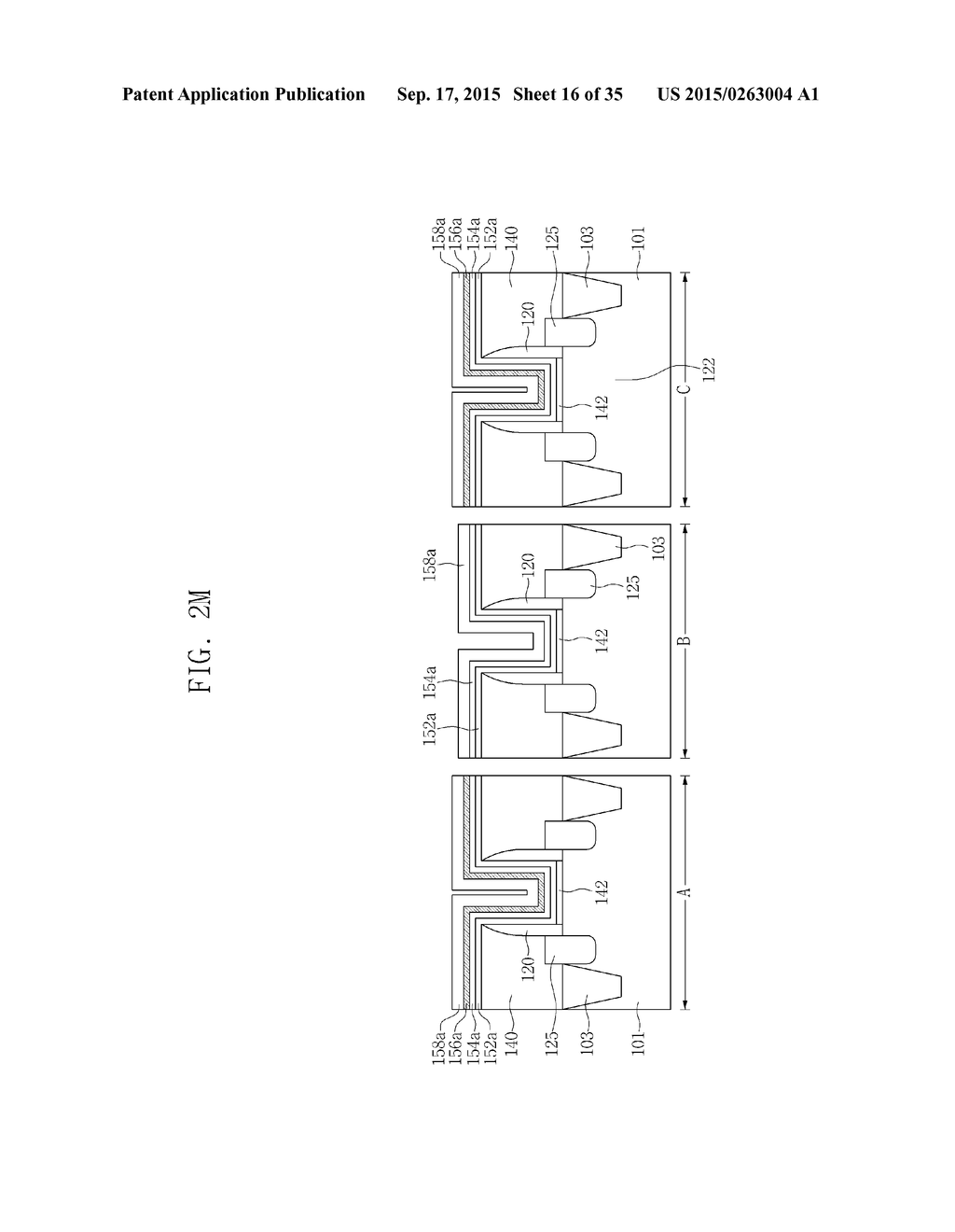 SEMICONDUCTOR DEVICE HAVING MID-GAP WORK FUNCTION METAL GATE ELECTRODE - diagram, schematic, and image 17