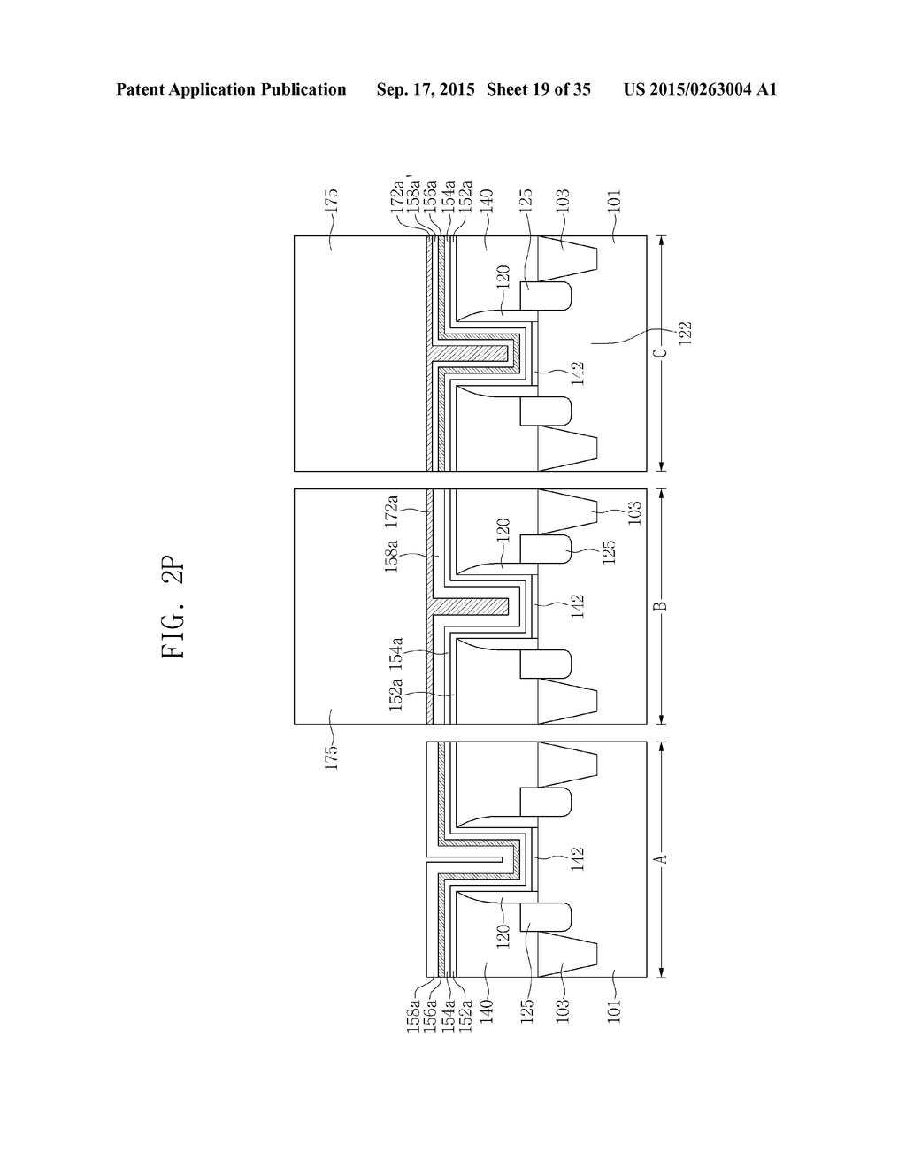 SEMICONDUCTOR DEVICE HAVING MID-GAP WORK FUNCTION METAL GATE ELECTRODE - diagram, schematic, and image 20