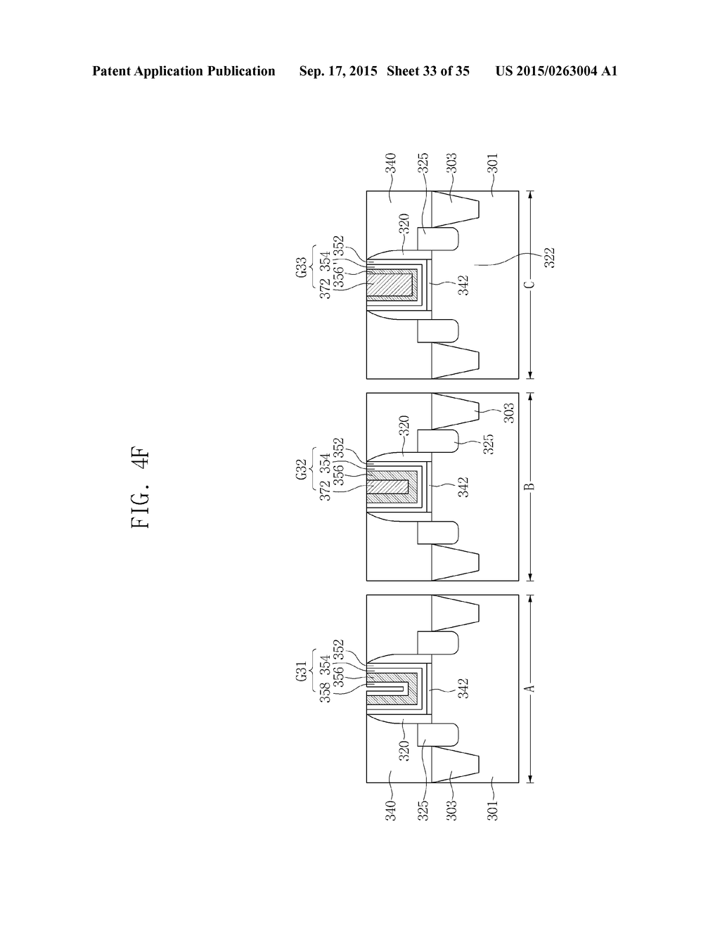 SEMICONDUCTOR DEVICE HAVING MID-GAP WORK FUNCTION METAL GATE ELECTRODE - diagram, schematic, and image 34